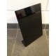 L-standaard A5 zwart 15x21cm voor krijtstift